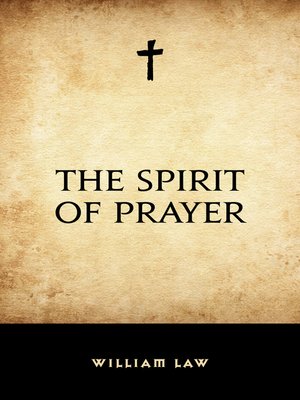 cover image of The Spirit of Prayer